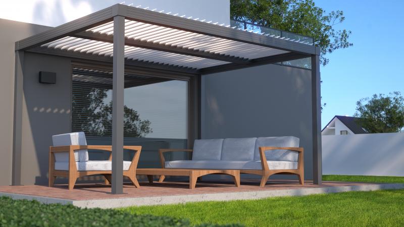 Les pergolas à store, solution idéale pour profiter de votre terrasse en toute saison